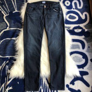 Hudson Triangle Collin Flap High-Rise Skinny Sz 32